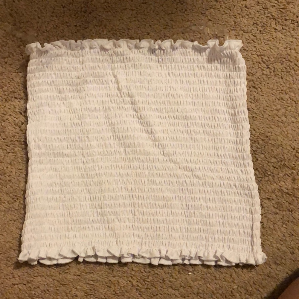Tube top white